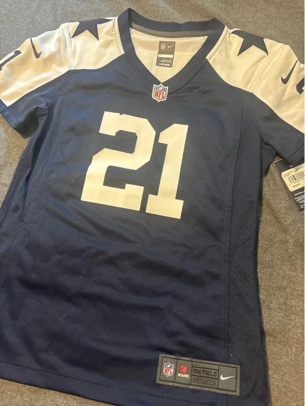 Cowboys Elliot game jersey alt size small